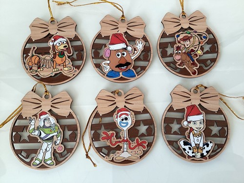 Toy story wooden christmas - toy,