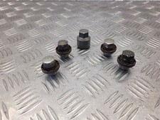 2013 VOLVO V40 D2 LOCKING SAFETY WHEEL SCREW NUTS BOLT SET OF X5 