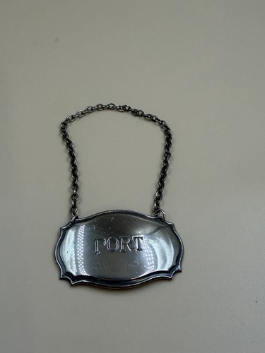 Vintage decanter label - label, port