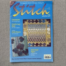 Stitch with the - stitch,