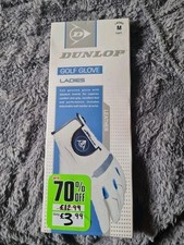 Ladies Golf Glove Left Hand Dunlop Size Medium