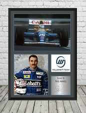 Nigel mansell signed - nigel,