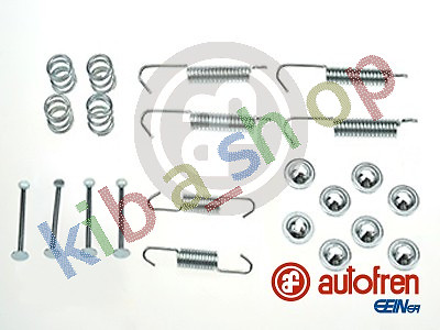 Rear axle brake shoe - shoe, fitting