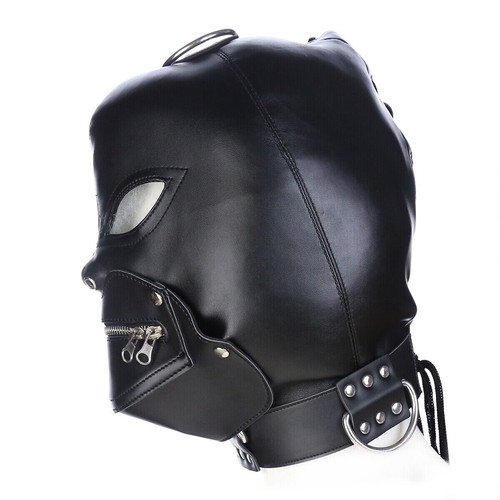 Open mouth zipper - zipper, headgear