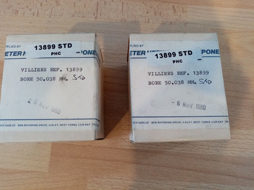 Villiers 249cc twin piston - 2t,