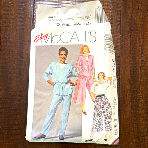 Mccall 5158 women s - mccall's, women's