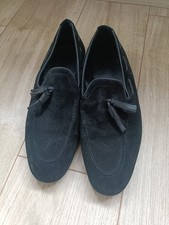 Mens Black Zara Shoes UK Size 10.5 Great Condition Smart Evening Wedding Races