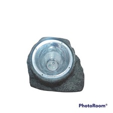 Star 11.5 cm x 15 cm LED-Solar-Rock with Solar Panel and Rechargeable Battery