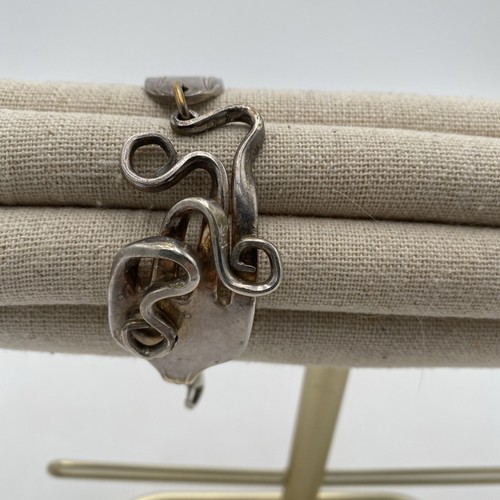 Fork bracelet silver plate 5 - plate, 8.5