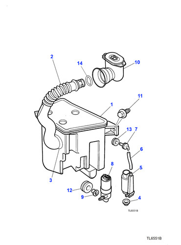 Jaguar breather tube xk8 - breather, 4.0