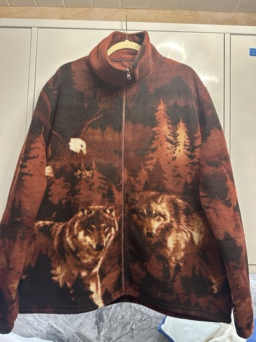 Atlas for men wolf print - men,