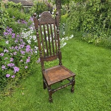 Antique Jacobean Style Oak