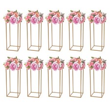 10Pcs Wedding Flower Stand Set