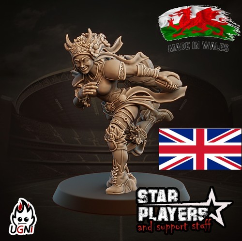 Fantasy football wood elf star - wood,