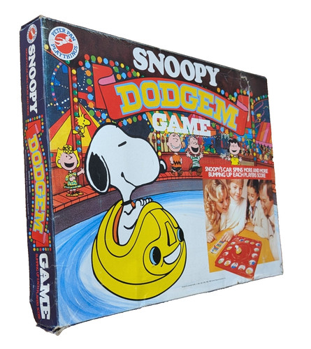 Snoopy dodgem game - snoopy, pan