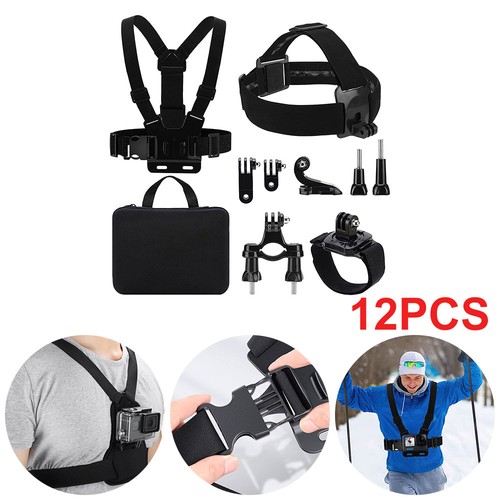 12pcs sport camera accessories - 12pcs,