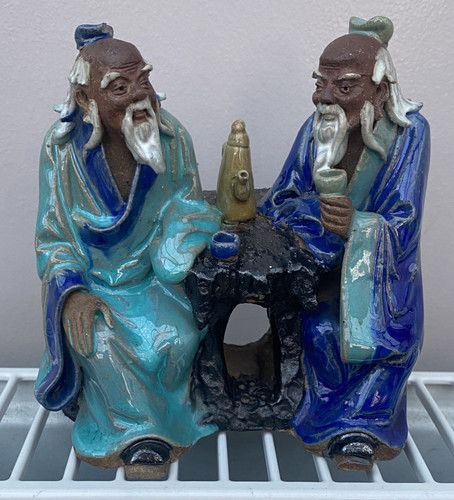Vintage chinese shiwan mudmen - vintage,