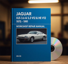 Jaguar XJS 3.6 &5.3 V12 & HE