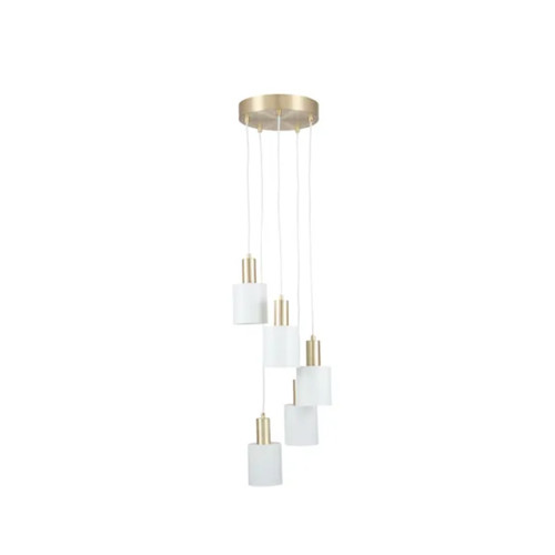 White gold ceiling light - white,