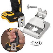 6x Drill Belt Clip Hooks with
