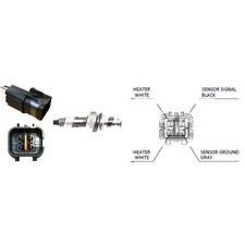 Lambda Sensor For Chevrolet Spark M300 1.2 LPG Lemark Oxygen 96419957