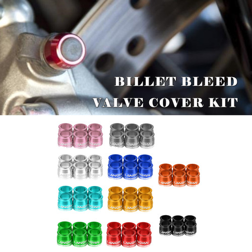 Cnc billet bleed - valve, cover