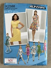 Simplicity - Project Runway Sewing Pattern - K2588 - Sizes 12 to 20 - Uncut