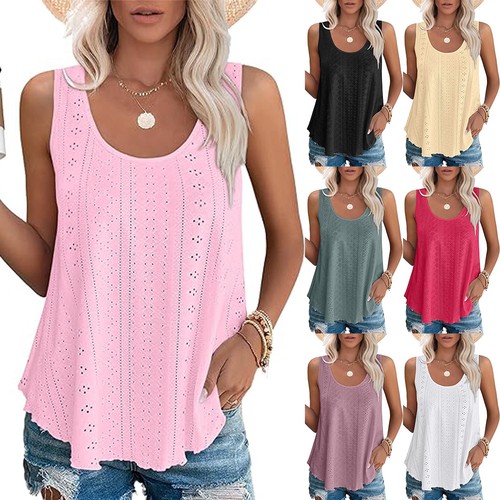 Womens sleeveless loose top - sleeveless,