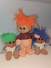 Vintage Soft Body Troll Dolls