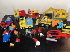 9 Duplo Vehicles with Figures