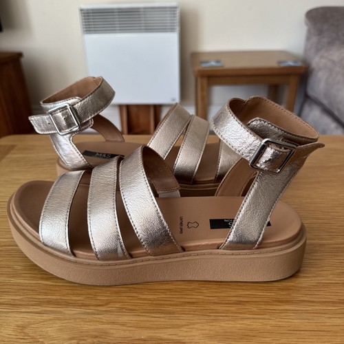 Marks spencer gold leather - gold,