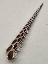 Silver Shell Ornament