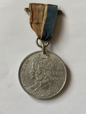 WW1 1919 Peace King George V Medal Aluminium Version.