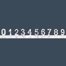 3D LED Number Light Battery