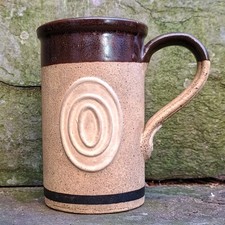 Stoneware Mug Madrigal Pottery 1970s ( NOT John Maltby) Country Kitchen