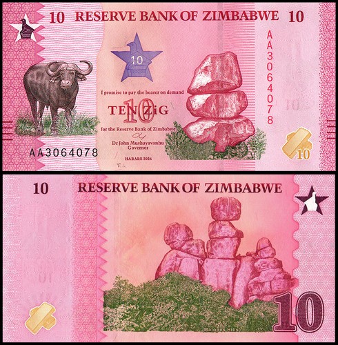 Zimbabwe zig - 10, (zimbabwe