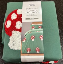 Tufted Toadstools woven design