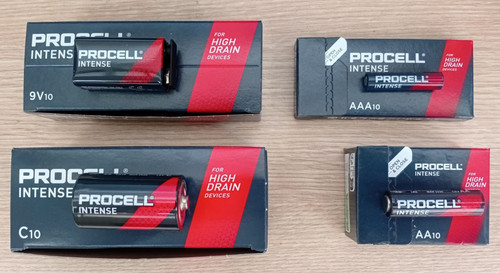 Duracell batteries aaa - aa, /
