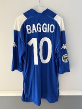 Brescia 2003/2004 Kappa Men's Football Shirt Roberto Baggio Size XL