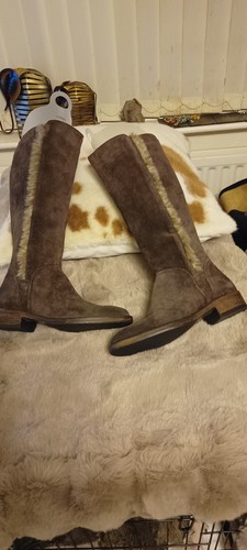 Tamaris knee high brown - knee,