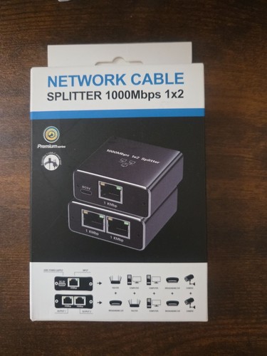 Gigabit ethernet splitter - gigabit,