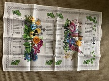 1994 Calendar Tea Towel Pure