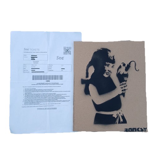 Banksy dismaland art cardboard - dismaland,