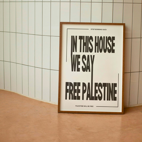 Free palestine wall - free, art,
