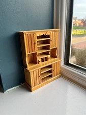 1/12 dolls house furniture job lot bundle kitchen set wooden cupboard 