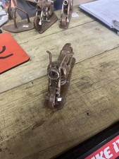 Vintage Steampunk Welded Metal Motorcycle Sculpture Handmade Industrial Art Bike