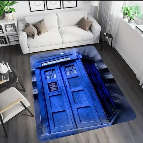 Who tardis floor mat - dr,