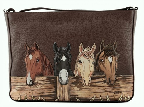 Mala leather stable row horse - mala,