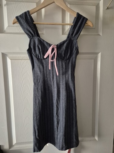 Cider grey knit dress xxs - knit, dress.