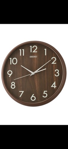 Seiko wooden clock - clock, display